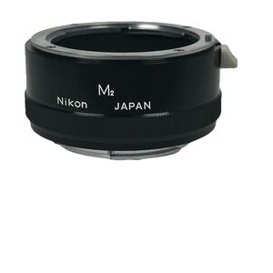 Vintage Nikon M2 Extension Tube 27.5mm Pairs w/ Nikon 55mm Micro-Nikkor Lens